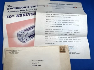 C1945 WONDER BREAD Letter & Promotional Booklet "Bachelor's Children" RADIO Show - Picture 1 of 15