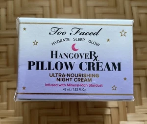 Too Faced Hangover Pillow Cream Ultra-Nourishing Night Cream 1.52oz/45ml SEALED - Picture 1 of 6