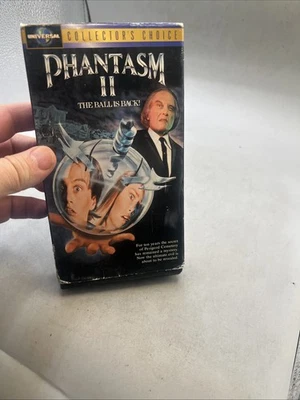 Phantasm II VHS 1988 Horror Sci-Fi Cult MCA The Ball Is Back - Image 1 of 4