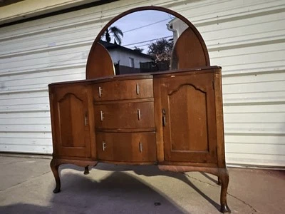 1880’s Antique Dresser With Mirror - Image 1 of 4