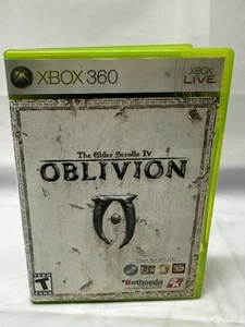 The Elder Scrolls IV Oblivion (Xbox 360, 2006) Cib Complete - Picture 1 of 4