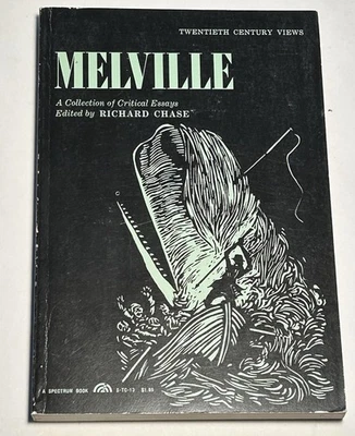 Essays on novels by Herman Melville Moby Dick Typee Billy Budd VTG PB BOOK 1962 - Image 1 of 3