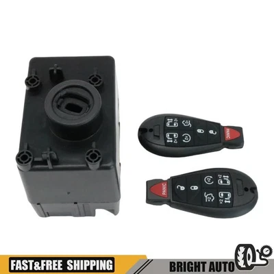 Fits For 2009-15 Dodge Ram 1500 2500 3500 Module Wireless Ignition Node w/Keys - Image 1 of 4