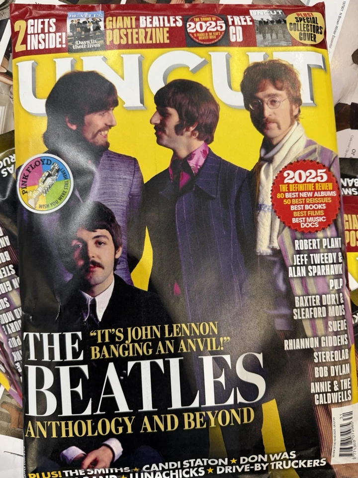 Uncut magazine Review of the Year 2025 The Beatles Anthology and Beyond + CD