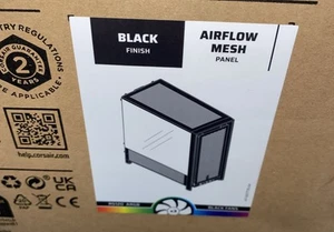 Corsair FRAME 4000D RS ARGB Black Steel / Tempered Glass ATX Mid Tower Computer - Picture 1 of 6