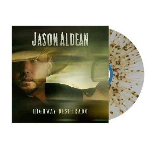 JASON ALDEAN - HIGHWAY DESPERADO, GOLD With CLEAR SPLATTER New/Sealed Foto 1 de 1