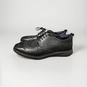 Cole Haan C26306 Size 12 Men's GRANDEVOLUTON Shortwing Oxford Black - Picture 1 of 8