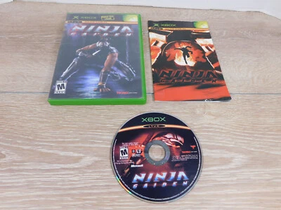 Ninja Gaiden (Microsoft Xbox, 2004) W/MANUAL!  - Image 1 of 2