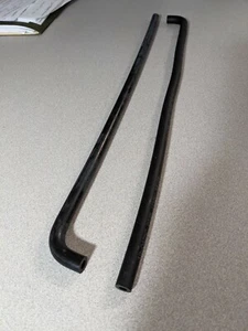 Fuel Line w/ 90° Bend, Black - Foto 1 di 2