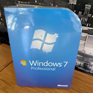 🟢 Windows 7 Professional 32/64-Bit DVD Sealed FQC-00133 100% Genuine UK Retail - Picture 1 of 6