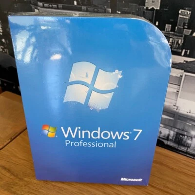 Windows 7 Professional 32/64-Bit DVD Sealed FQC-00133 100% Genuine UK Retail - Image 1 of 4