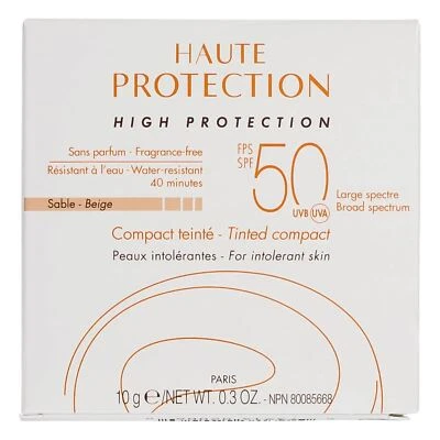 Avene Haute Protection Compact Tinted Sable Beige 0.3 oz. SPF 50 New exp 5/2027 - Image 1 of 4