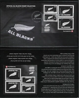 NUEVA ZELANDA 2010 COLECCIÓN DE ESTAMPILLAS TODOS LOS NEGROS CARPETA MS/FDC (M/U) Foto 1 de 2