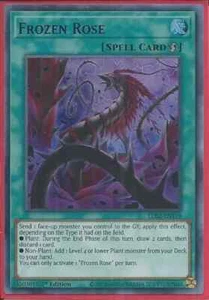 Yugioh - Frozen Rose - Ultra Rare Holographic - 1st Edition Card - Picture 1 of 1