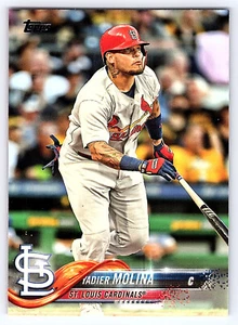 2018 Topps Serie 2 Base # 544 Yadier Molina - Cardenales de San Luis - Imagen 1 de 2
