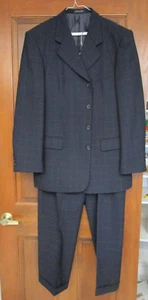 Bendetti Men's 2 Piece Suit Dark Blue 42 Jacket 38R Pants - Picture 1 of 10