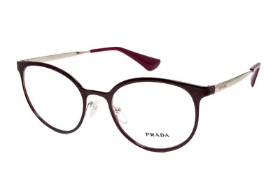 Prada VPR 53T UF6-1O1 波尔多尺寸 50/19/135 意大利制造眼镜 — 第 1/4 张图片
