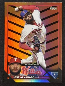 2023 Topps Update Series - Jose Alvarado #US271 Orange & Black Foil - Picture 1 of 2