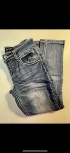 VANILLA STAR JEANS GIRLS SIZE 7 PRE OWNED SKU HM-1 - Picture 1 of 4