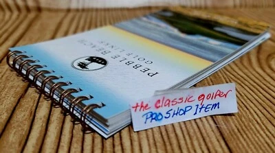 Pebble Beach Golf Links Yardage Guide Book (New) SHIPS FREE w/ Buy It Now!