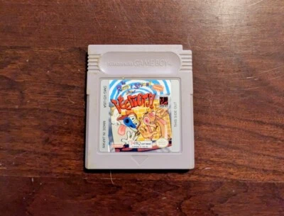 Ren & Stimpy Show: Veediots (Nintendo Game Boy, 1993) Cartridge only, tested - Image 1 of 2