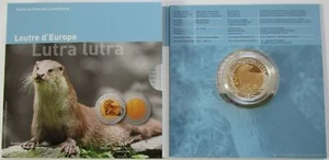 Luxemburg 5 Euro 2011 Flora & Fauna Fischotter Silber - Picture 1 of 3