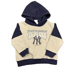 Gen 2 MLB New York Yankees Logo Hoodie Kinder Gr. 18M Pullover grau Sweatshirt - Bild 1 von 9