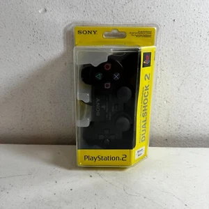 Sony PlayStation 2 PS2 DualShock 2 Black Wireless Handheld Gaming Controller - Picture 1 of 8
