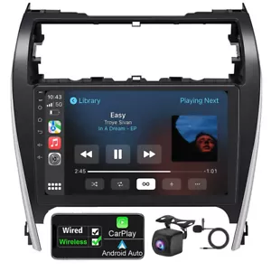 10.1" For Toyota Camry 2012 2013 2014 Apple Carplay Car Stereo Radio GPS Navi FM - Picture 1 of 21