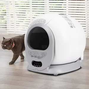 Caja de basura inteligente autolimpieza gato inodoro automático grande para gatos - Imagen 1 de 17