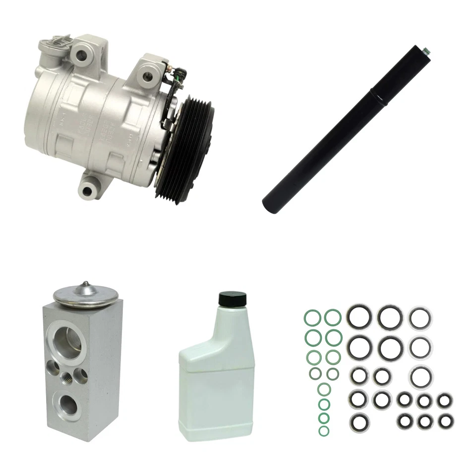 AC Compressor Kit Fits Chevrolet Equinox Pontiac Torrent 06-09 OEM DKS17D KT661 - Image 1 of 4