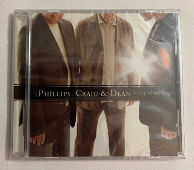 Phillips, Craig & Dean - Top Of My Lungs (CD) - New Sealed (cracked case) Foto 1 de 2