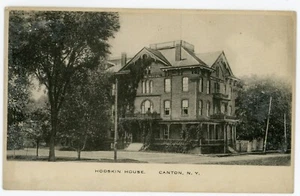 Antigua postal Cantón, Nueva York Hodskin House dividida posterior publicada 1914 - Imagen 1 de 2