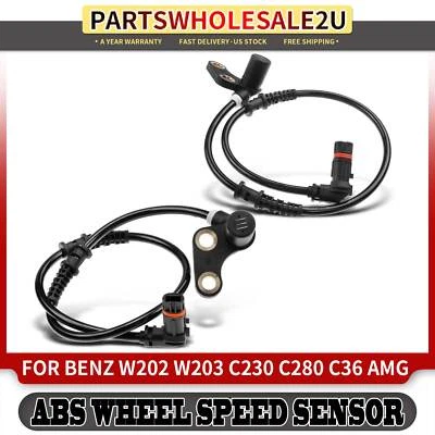 Sensor de velocidad de rueda ABS frontal para Mercedes-Benz W202 C230 97-99 C280 96-99 Foto 1 de 4