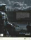 2009 Halo 3 Odst Original Vintage Promo Print Ad/Poster 23X27cm Xbox 360 Gim198
