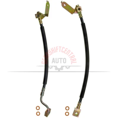 2 peças mangueira hidráulica de freio traseira esquerda direita Dorman compatível com Dodge Challenger 2011-2013 - Imagem 1 de 4