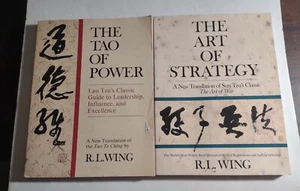 Lot of 2 Paperback Books by R.L. Wing 1 The Tao of Power & 2 The Art of Strategy - Picture 1 of 14