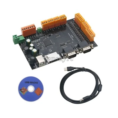 MDK2 USB CNC Breakout Board 100KHz 4-Axis Stepper Motor Controller SD Card MPG - Image 1 of 4
