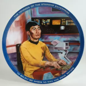Placa de coleccionista Star Trek SULU 1983 edición limitada. - Imagen 1 de 4