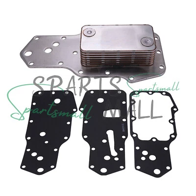 Núcleo enfriador de aceite 3957544 3921558 3929792 para Cummins Dodge 5,9 L 3,9 L 6B 4B ISBe Foto 1 de 3