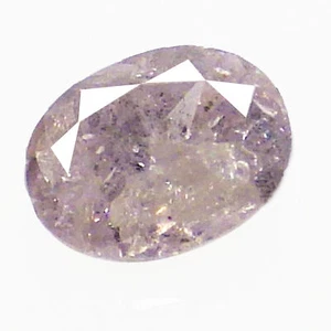 0,10 ct gut ausgewählter ovaler natürlicher unbehandelter lila rosa Diamant von Argyle - Bild 1 von 5