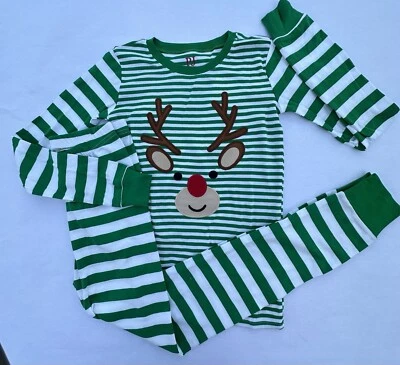 The Children’s Place Christmas Rudolph Pajamas. Big Boy Girl Unisex Size 12. NWT - Image 1 of 3
