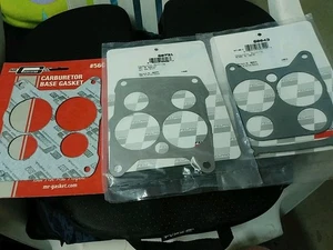 Q-JET HOT SLOT Intake gasket set 1965-1969 Chevrolet, GMC Corvette (3 Piece Set) - Bild 1 von 4