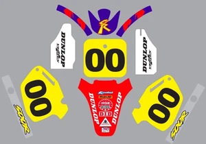 Graphics for 1989-2001 Honda CR500 Decal Custom Number - Picture 1 of 1