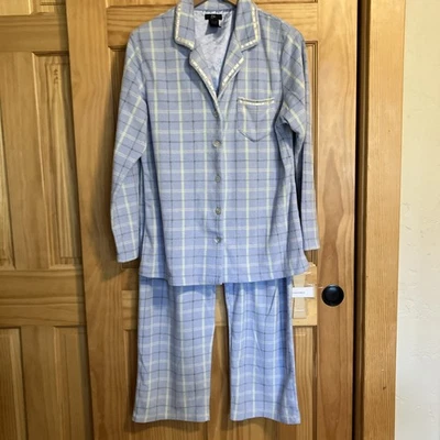 Juego de pijama polar American Eagle AERIA M azul Foto 1 de 4