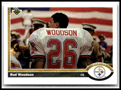 1991 Upper Deck #111 Rod Woodson - Image 1 of 2