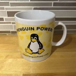 Linux Penguin Power! Computer OS Ceramic Coffee Tea Mug Cup 16oz - Picture 1 of 6