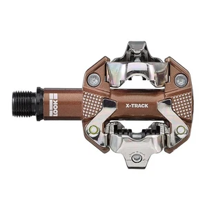 LOOK ACCESSORI Pedali X-TRACK GRAVEL Alluminio Tacchette SPD Bronzo - Foto 1 di 4