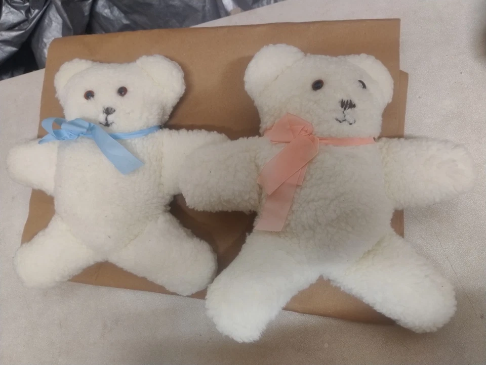 Teddybären Baby Zwillinge Geschenk Neu! - Bild 1 von 4