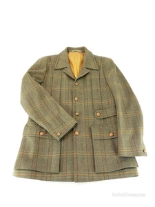 Vintage Bladen Supasax Mens Medium Wool Shooting Sportsman Hunting Jacket - Picture 1 of 9